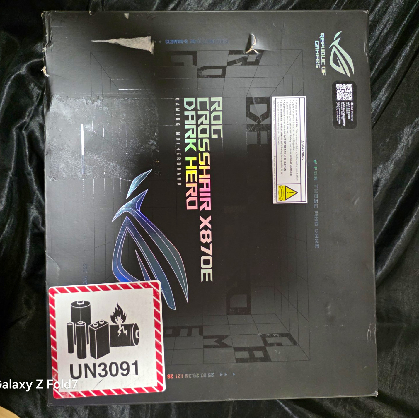 ASUS ROG Crosshair X870E Dark Hero AM5 ATX DDR5  Gaming  *CHECK DESCRIPTION*