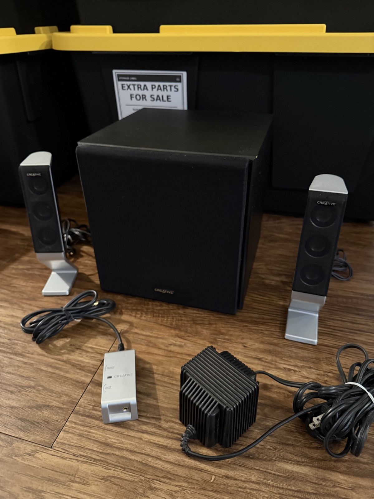 Creative Labs I-Trigue 2.1 3300 Speaker System with Subwoofer - Very Good Sound