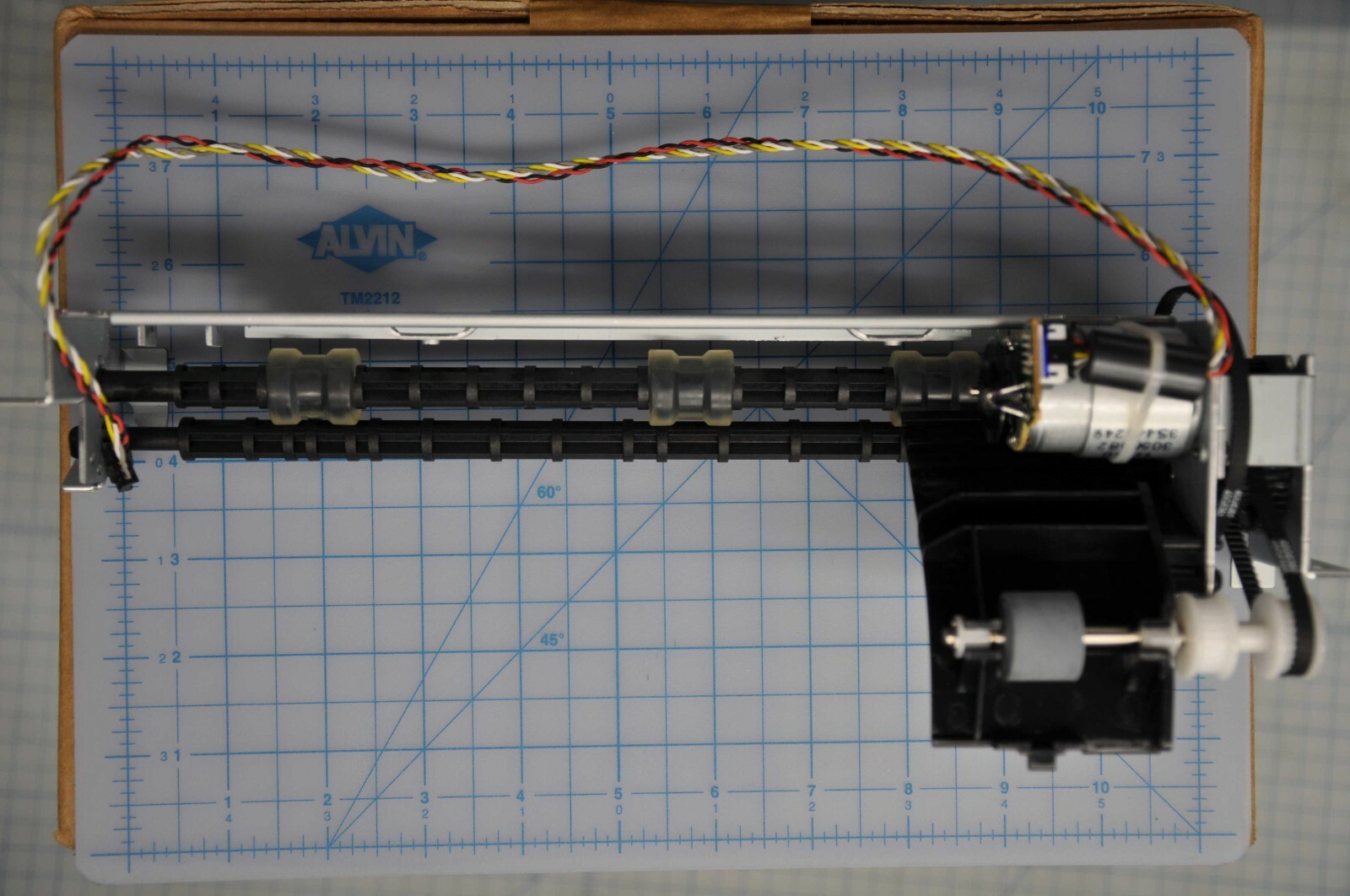 Lexmark MX710dhe, MX711de, MX810de Laser Printer Duplex Motor with Cable 40X7684
