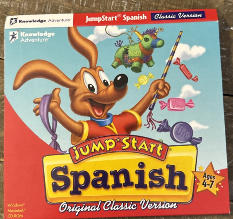 Jump Start Spanish PC CD Rom Computer Game
