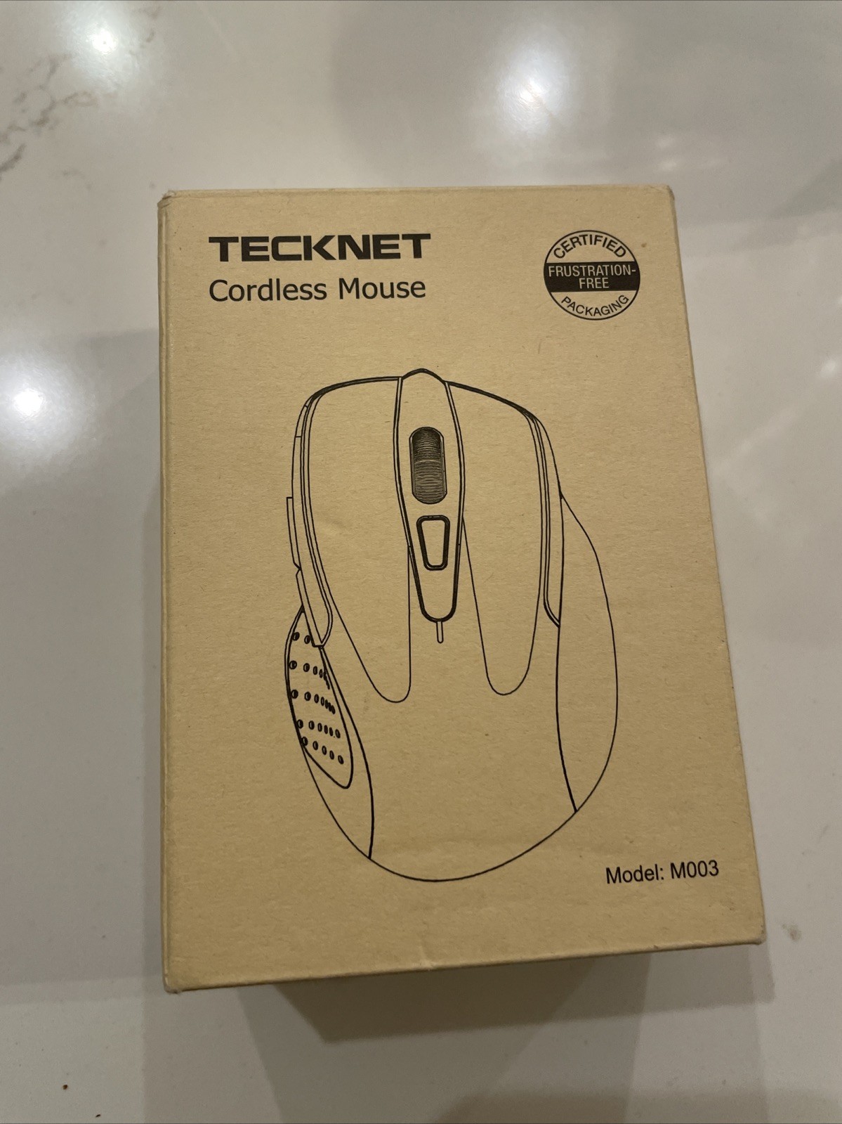 Tecknet - Cordless MOUSE - M003 - PURPLE