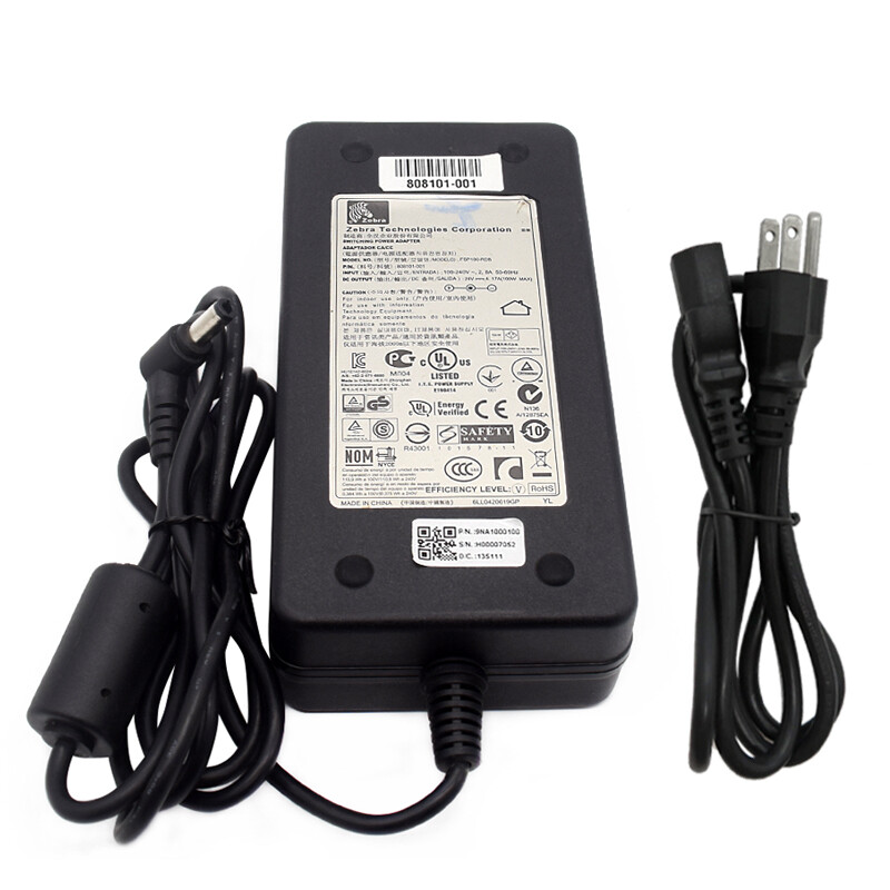 Genuine Power Supply AC Adapter Charger For Zebra ZD500 Desktop Printers