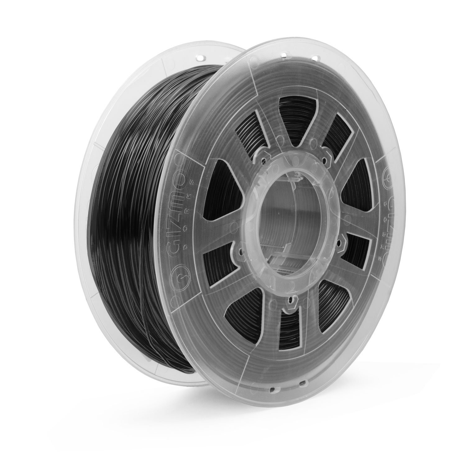 Gizmo Dorks 1.75mm PETG Filament 1kg /2.2lbs for 3D Printers, Black