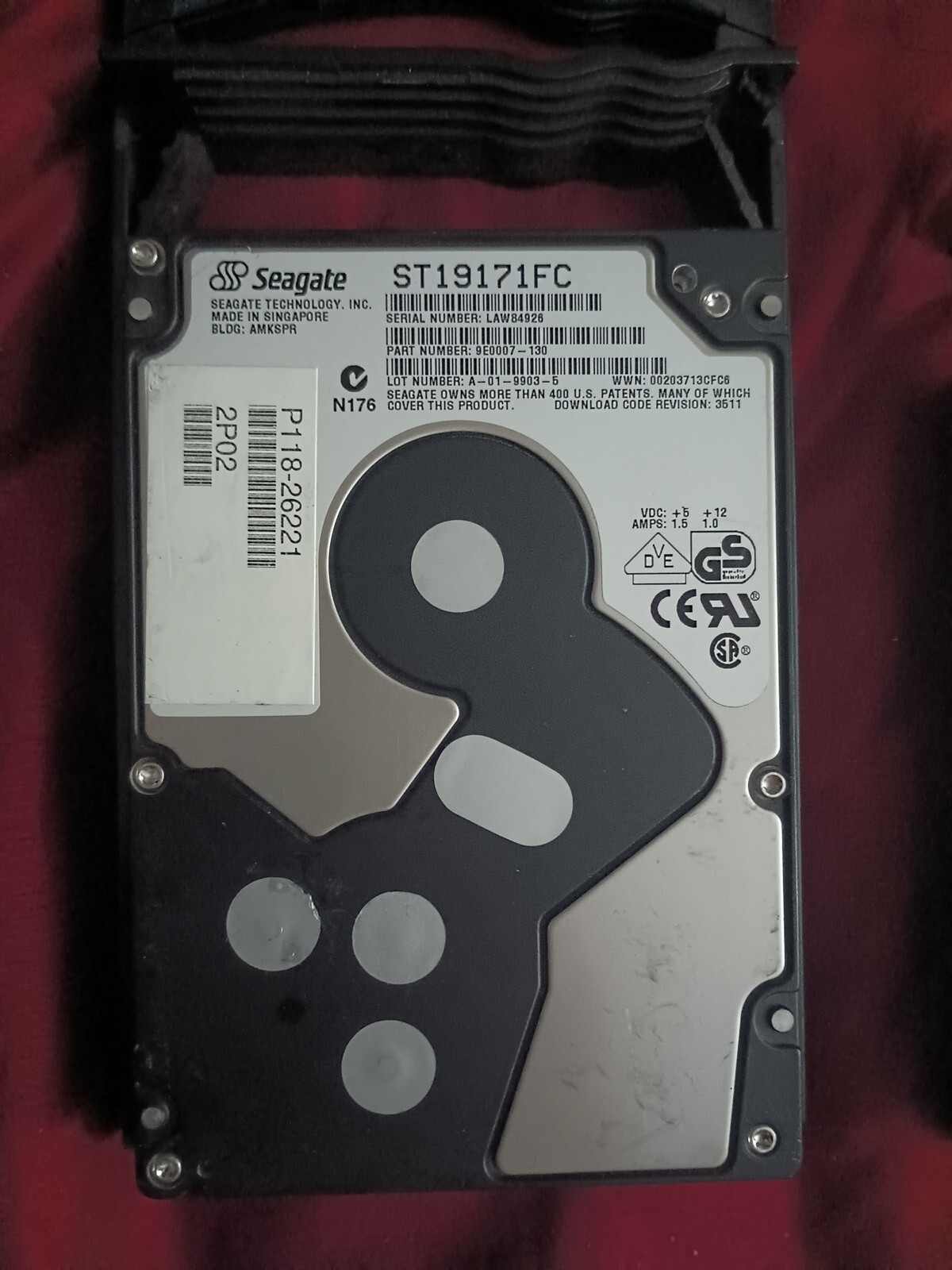 Seagate 9GB Hard Drive. 3 Total