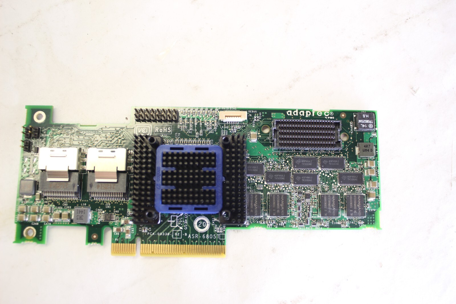 Adaptec ASR-6805T 512MB Storage Controller Card without Daughter Card