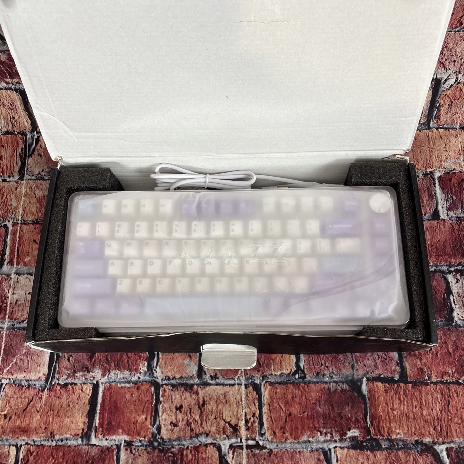 AJAZZ AK820 MAX Tri-Mode RGB Gaming Mechanical Keyboard with Adjustable Drivers