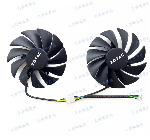For ZOTAC RTX4060 DESTROYER OC Graphics Card Cooling Fan GA92S2U