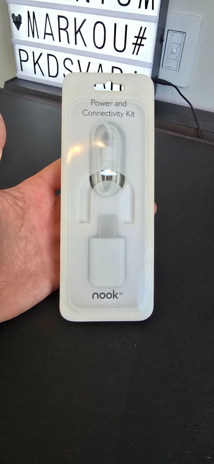 Nook Power And Connectivity Kit, White, NEW SEALED