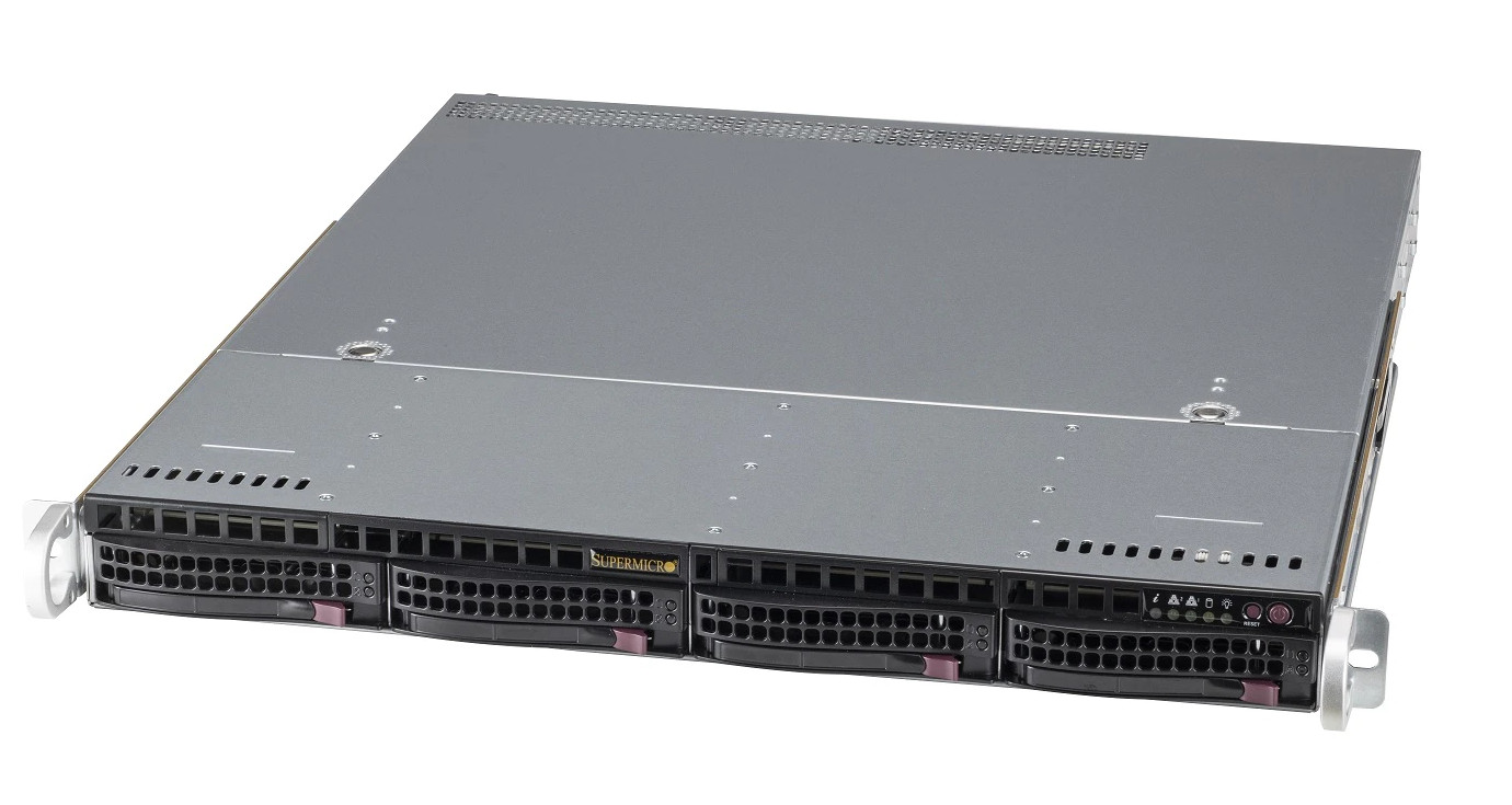 SuperMicro CSE-813MF2TQC-R407RCB 1U Chassis w/ 400W Redundant PWS