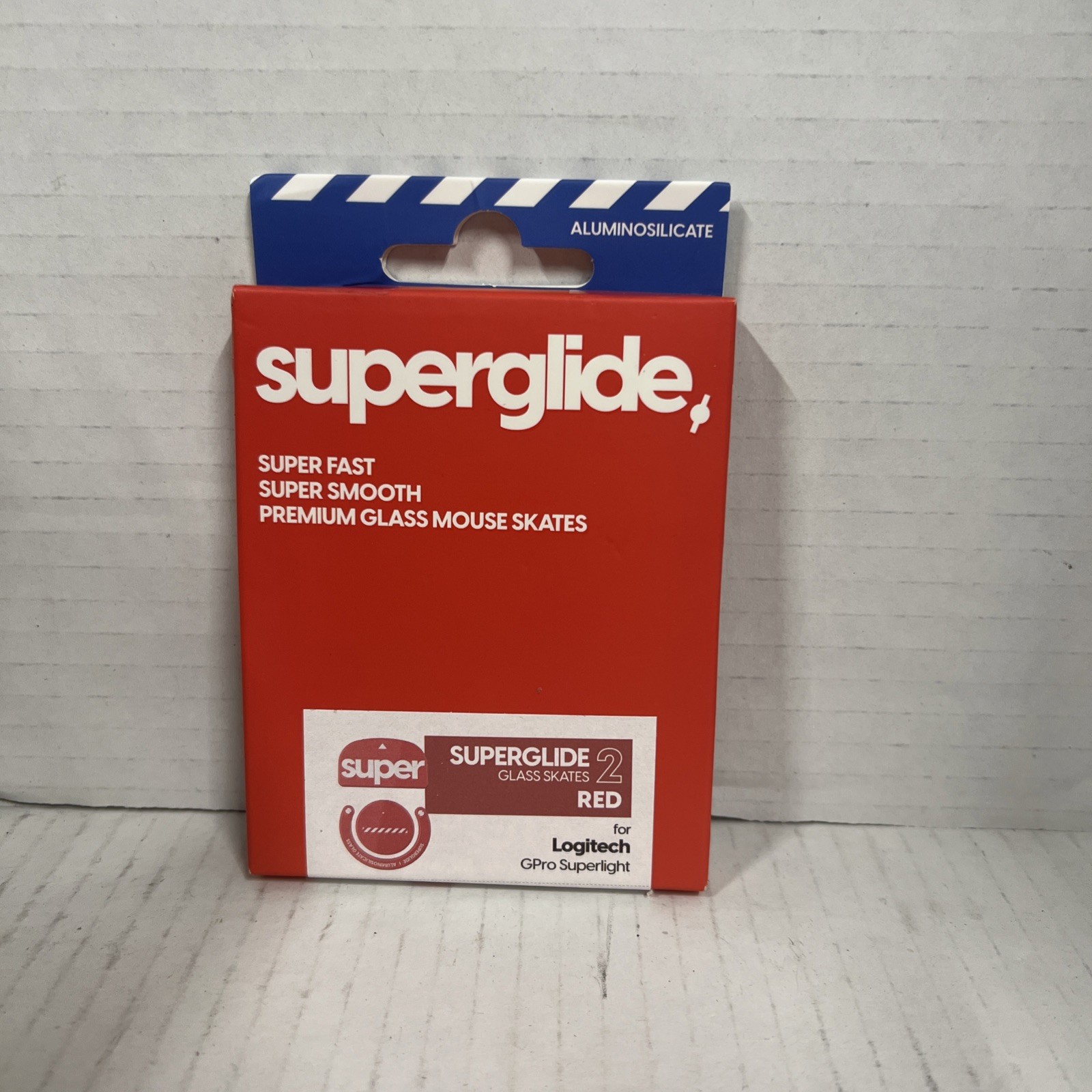 Superglide Glass Mouse Skates Logitech G Pro X Superlight 2 Type-C White