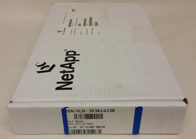 NetApp X3140A NVRAM4 W/Batt,Mem,FAS9XX Card
