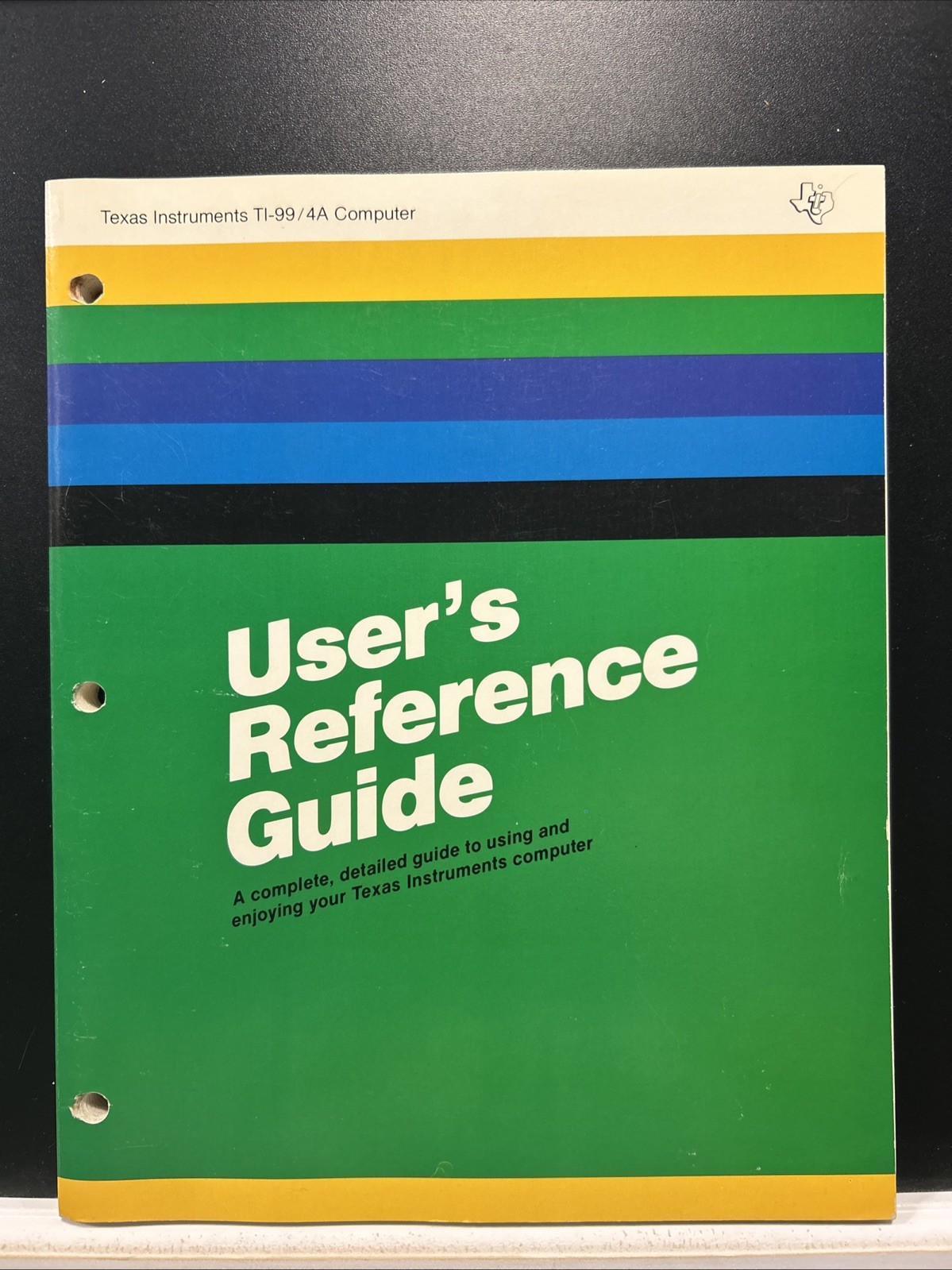 Texas Instruments TI-99/4A Computer User’s Reference Guide