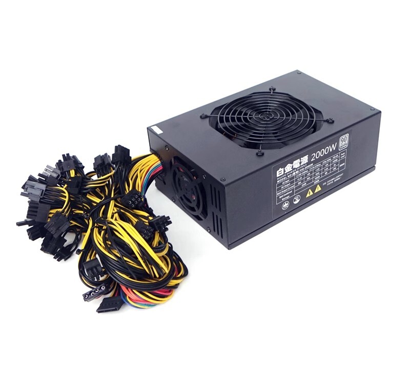 compatible Computer Platinum 2000W Multi-channel Graphics ATXserver Power Supply