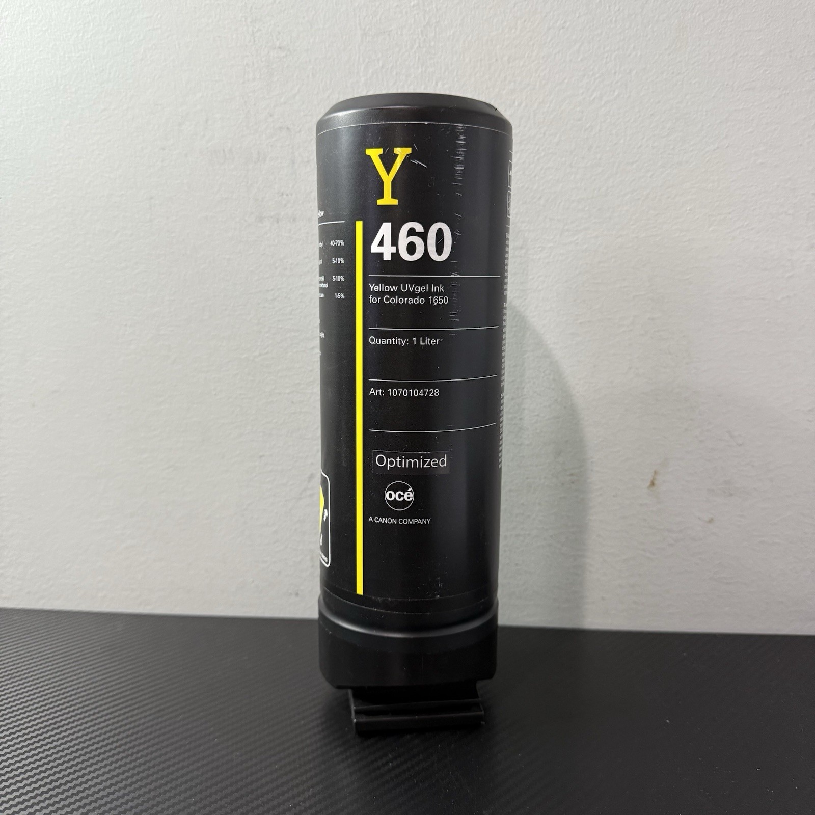 Canon 1965C040AA UV Gel 460 Yellow Ink 1L for Colorado 1650 Series Exp 08/2020