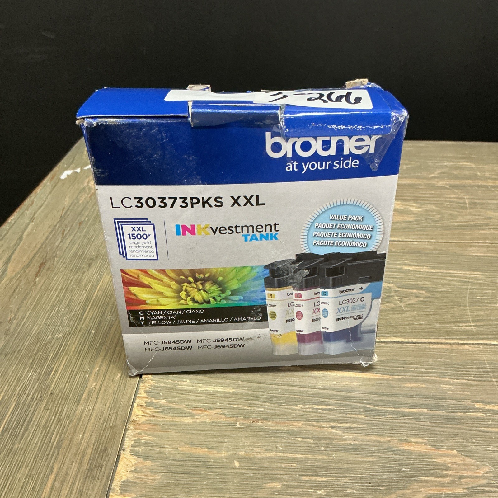 Brother 3PK Ink Cartridge Inkvestment Tank LC30373PKS XXL