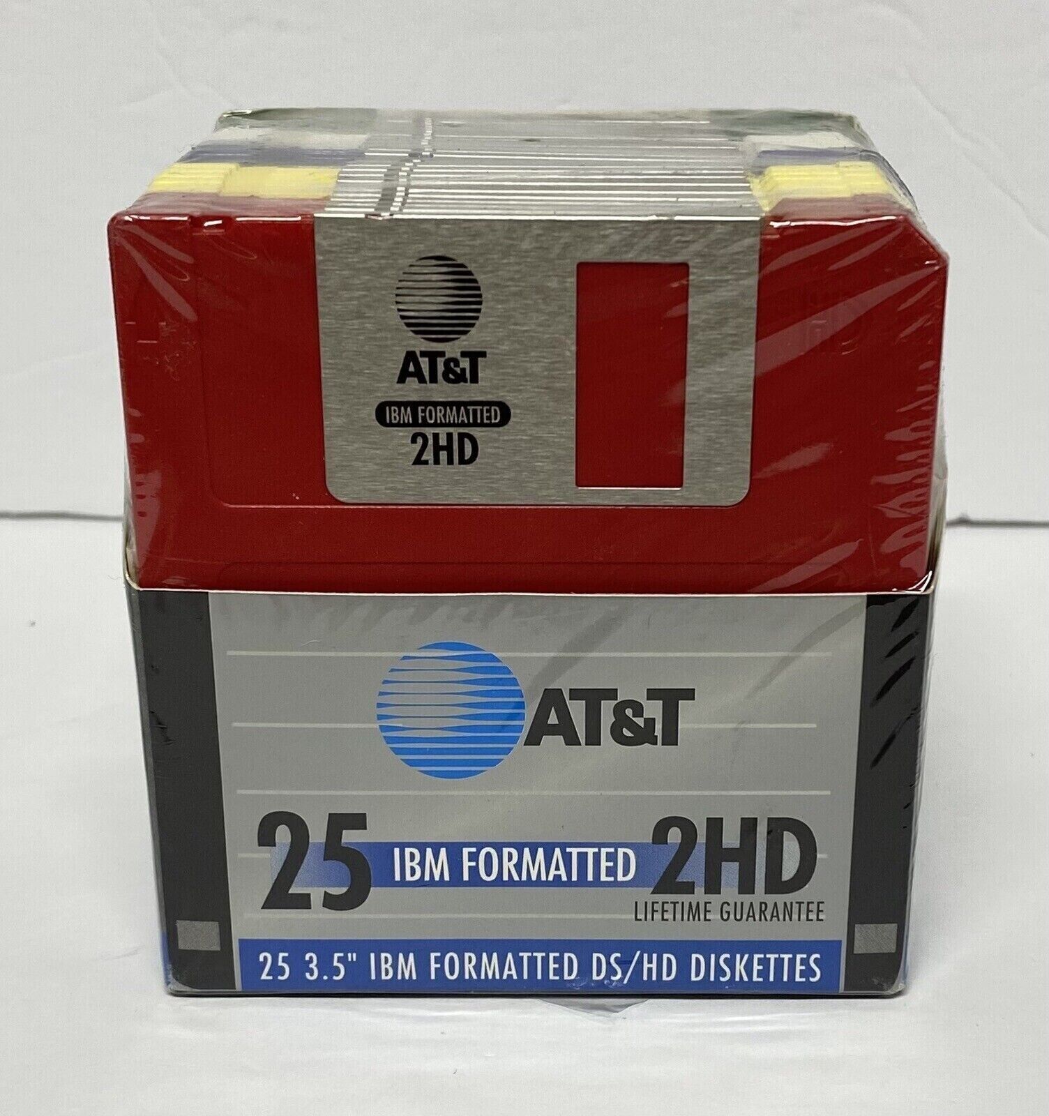 LOT 25x Imation 3m 1.44 Floppy Disk 2HD 3.5 inch 3 1/2 IBM Formatted Disks NEW