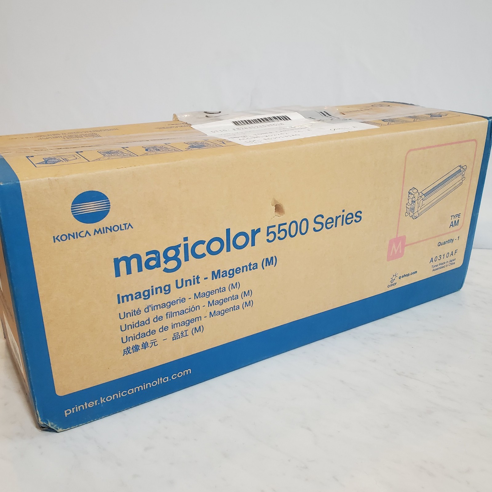 Genuine Konica Minolta A0310GF Magenta Imaging Unit Magicolor 4600/5500/5600