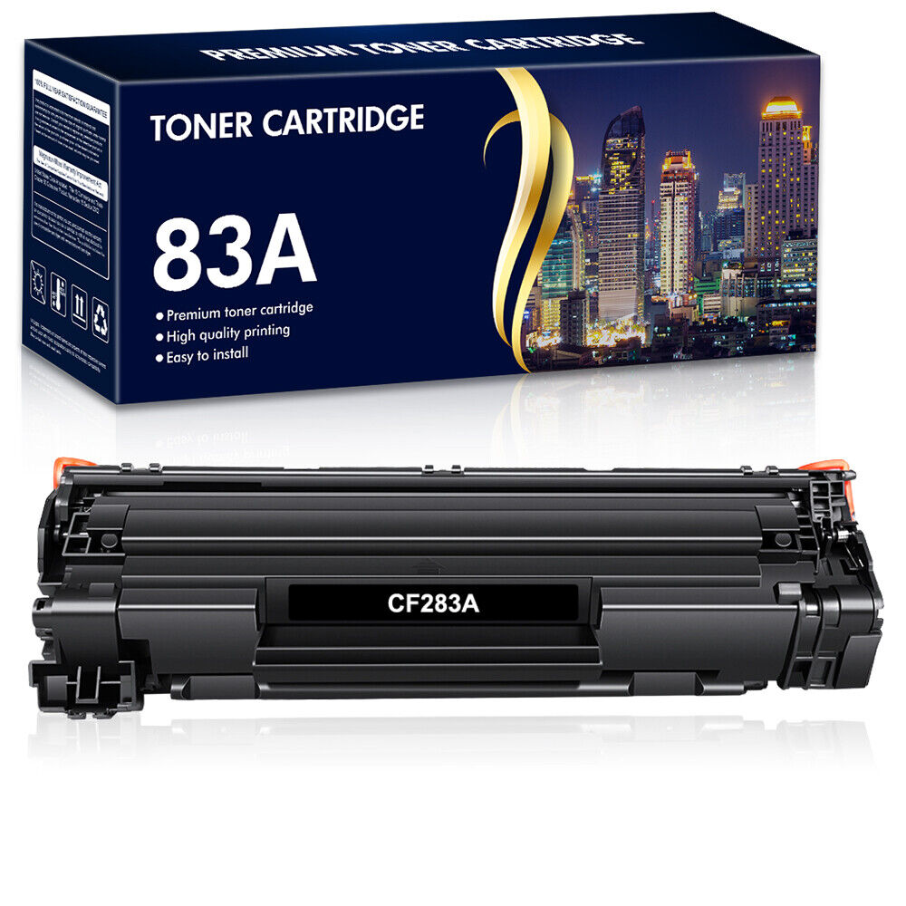 1-5PK Black CF283A 83A Toner Cartridge for HP LaserJet Pro M225dn M225dw Printer