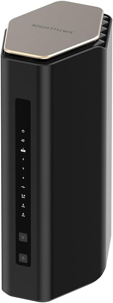 NETGEAR Nighthawk RS600 Tri-Band WiFi 7 Router BE18000 18Gbps