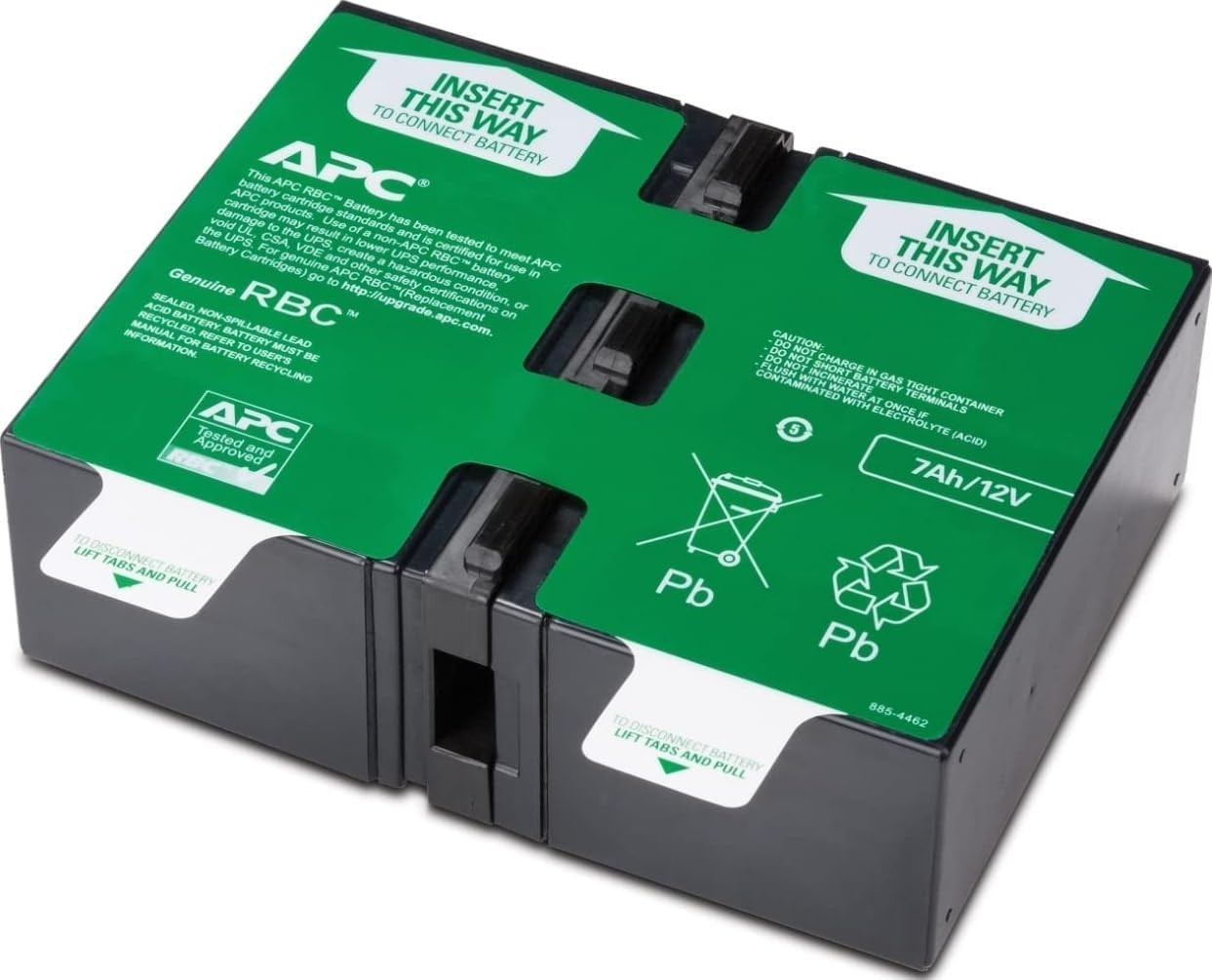 Genuine UPS Replacement Battery RBC123 for Model SMT750RM2UC BX1350M | Genuine