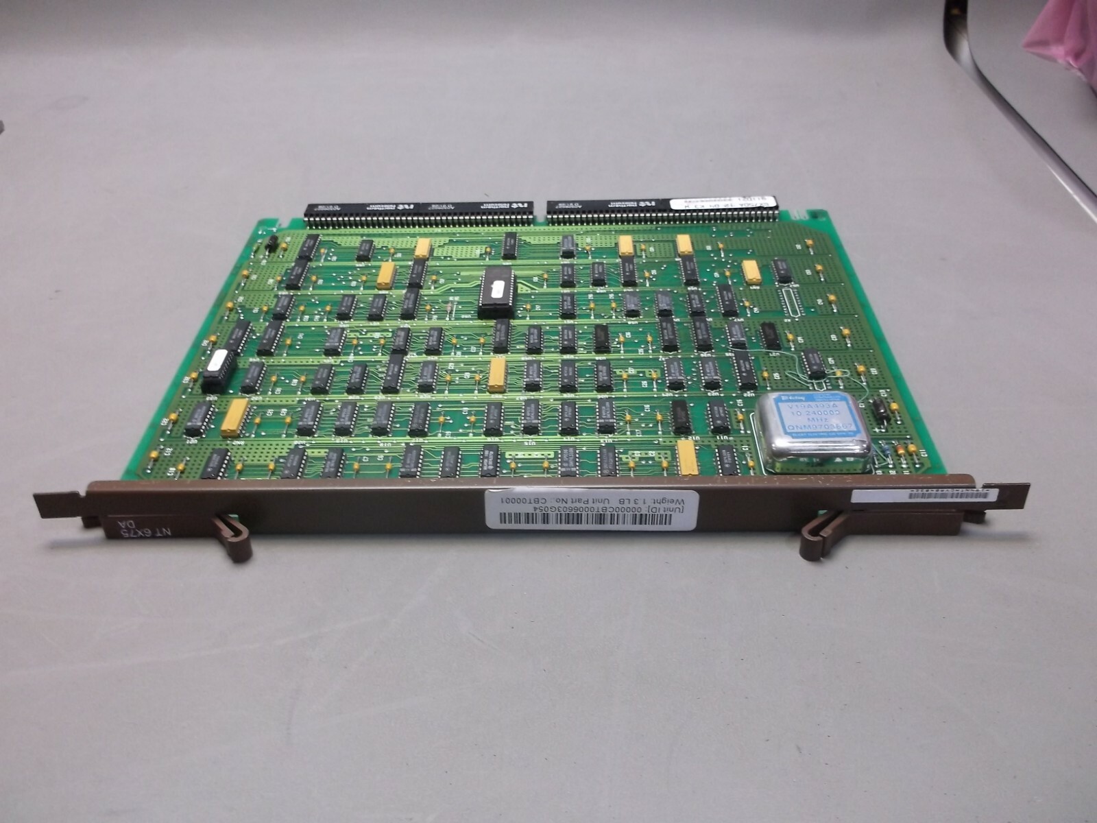NORTEL NT6X75DA emergency stand alone (ESA) clock and tone circuit card 