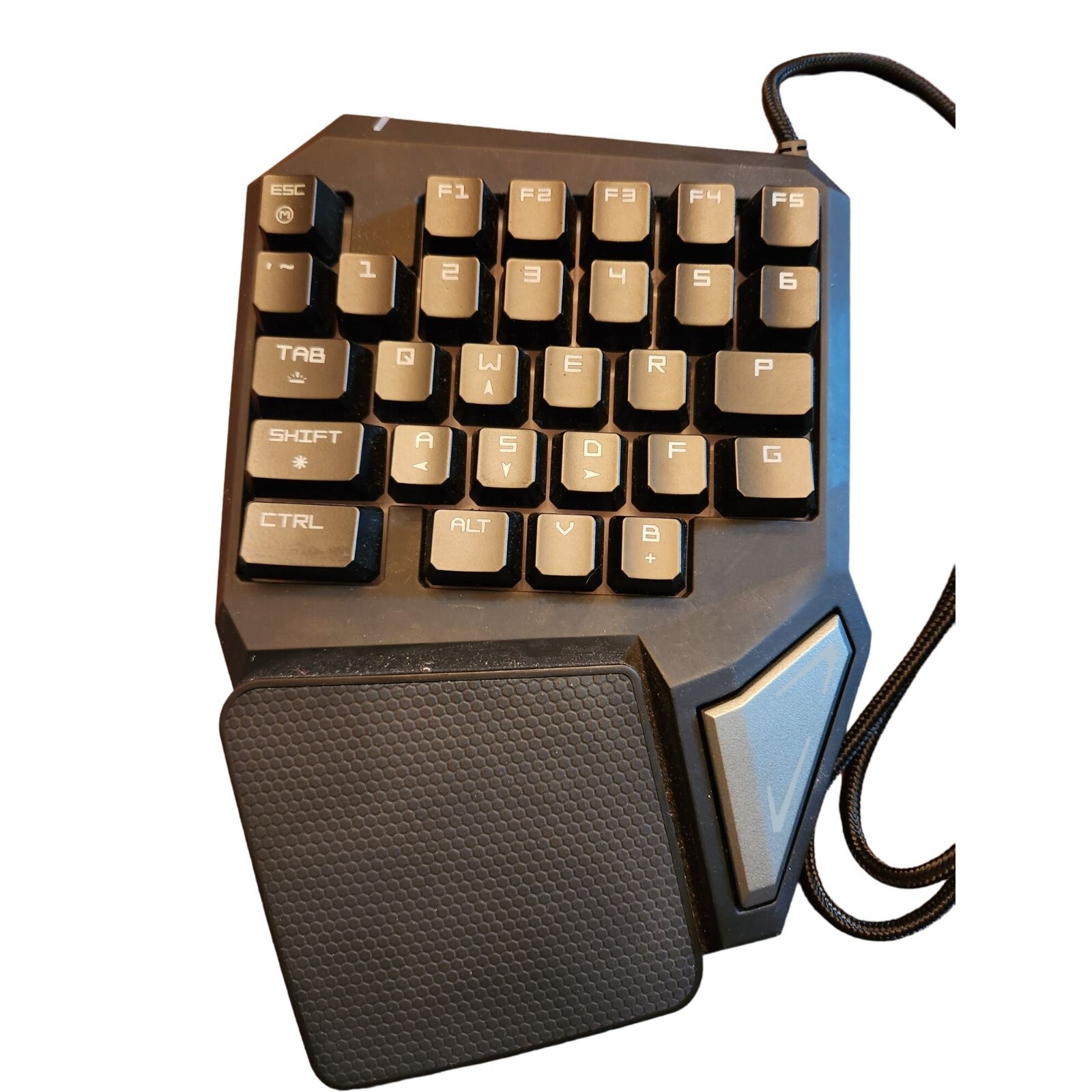 Gaming Single Keyboard Game Titan Delux T9 Pro One Handed Gaming Keyboard