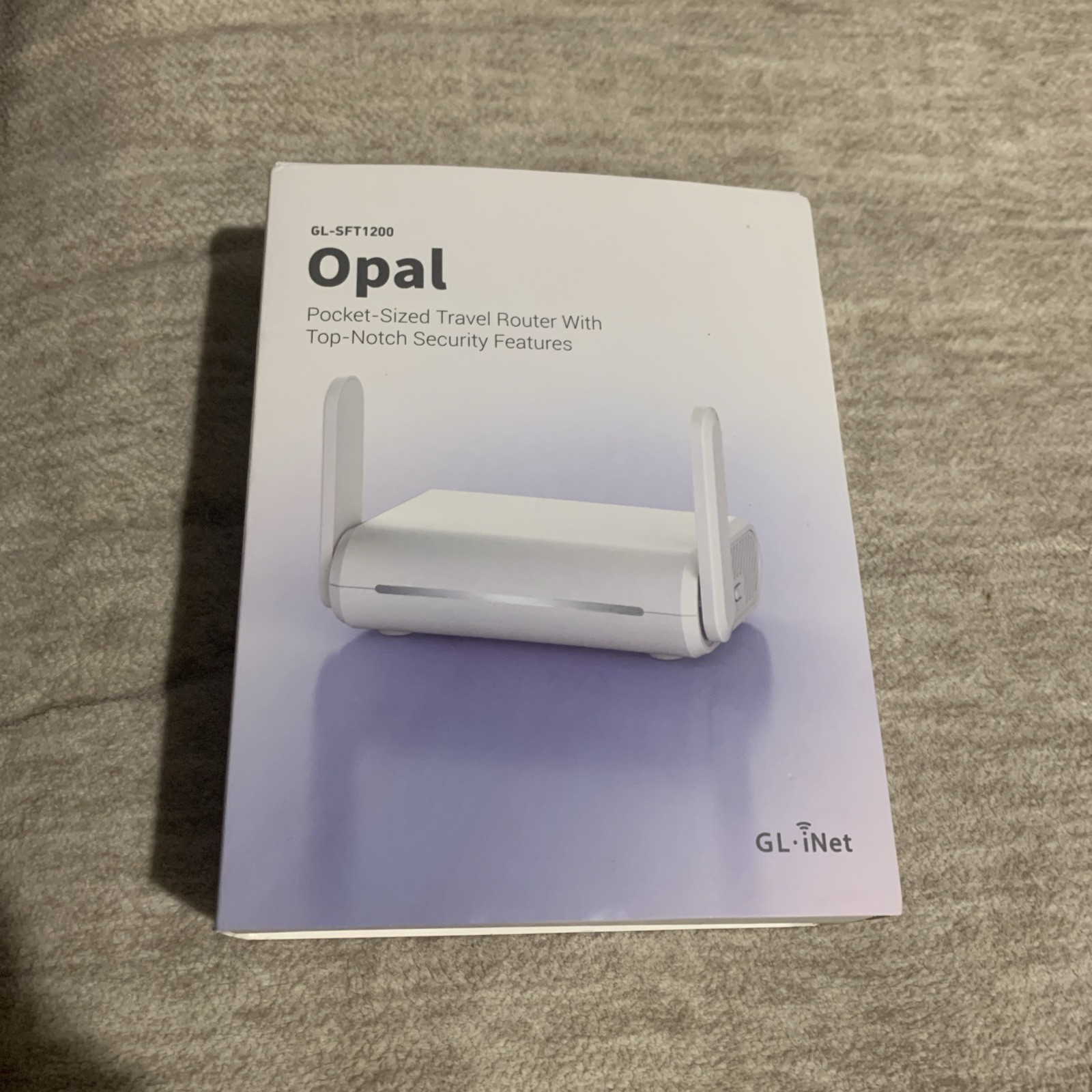 GL-SFT1200 Opal Secure Travel WiFi Router, AC1200 Dual Band, Easy Setup