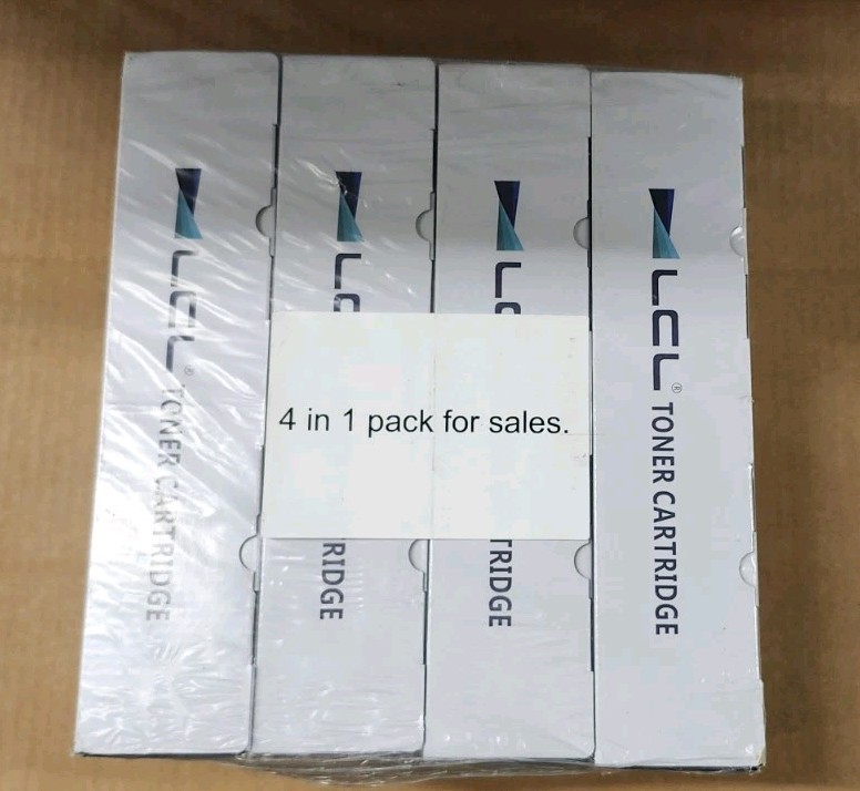 LCL C405 Compatible Xerox Black Cyan Magenta & Yellow Toner 4 Pack Brand New