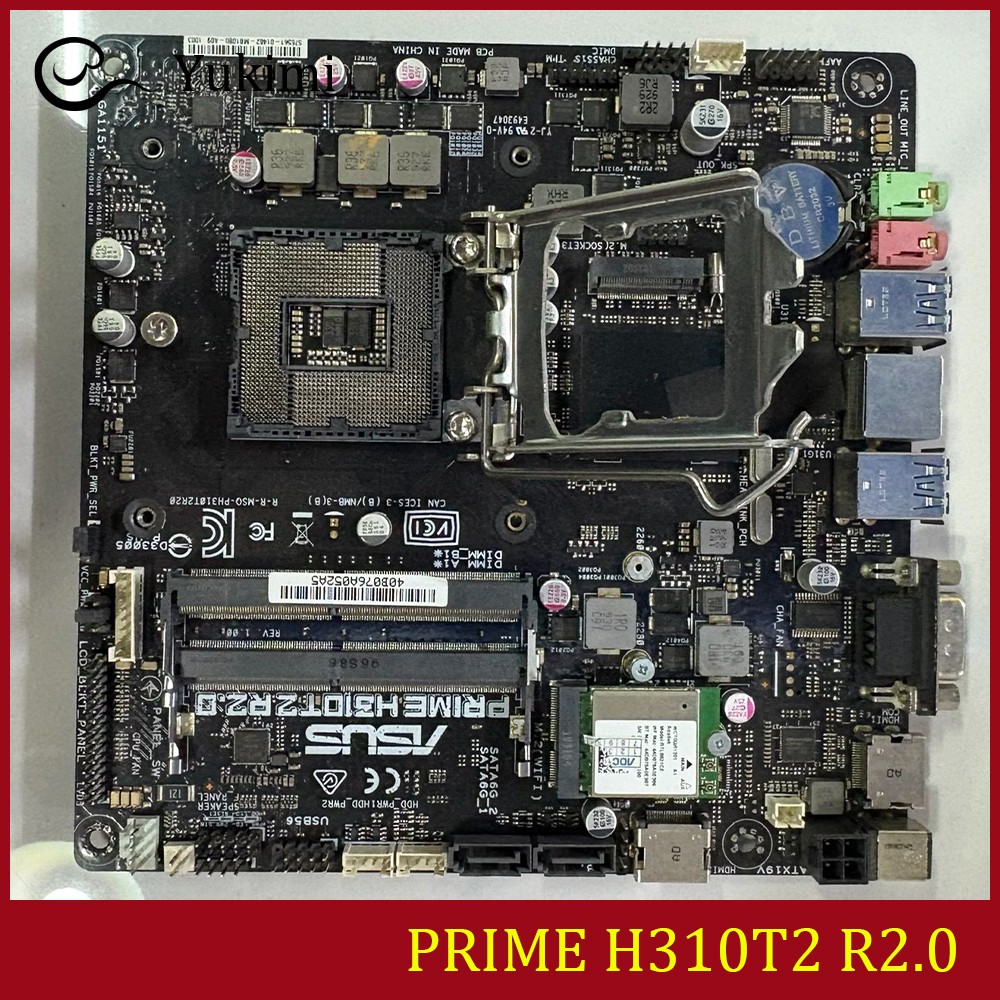 FOR ASUS PRIME H310T2 R2.0 Ｍotherboard Test OK