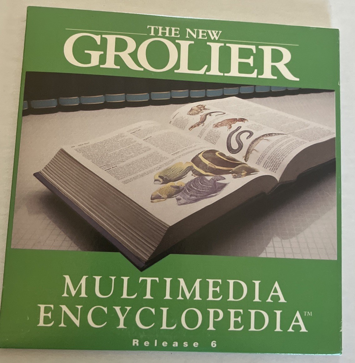 The New Grolier Multimedia Encyclopedia Software 1993 - Release 6. NM. XH