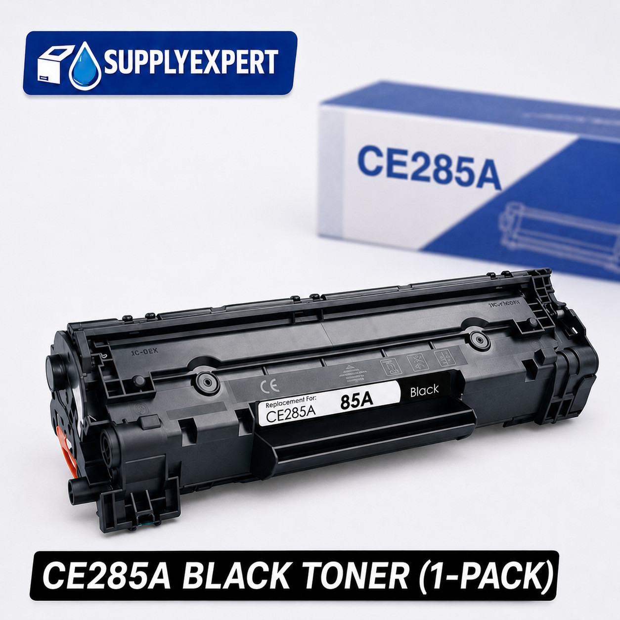 1 Pack High Yield CE285A Toner Cartridge for HP 85A LaserJet P1102W M1217nfw MFP