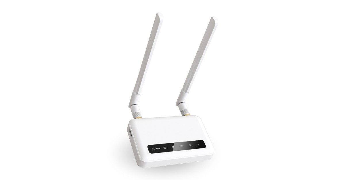 GL.iNet Spitz GL-X750V2 Cat 6 4G LTE Dual Band OpenWRT VPN Router White Unlocked