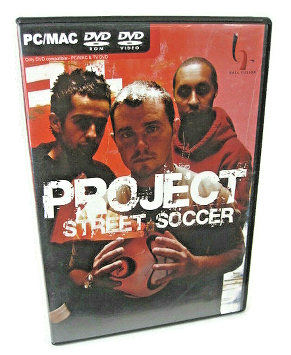 Project Street Soccer Ball Fusion Sevo Badger Interactive WS R1 DVD ROM PC/MAC