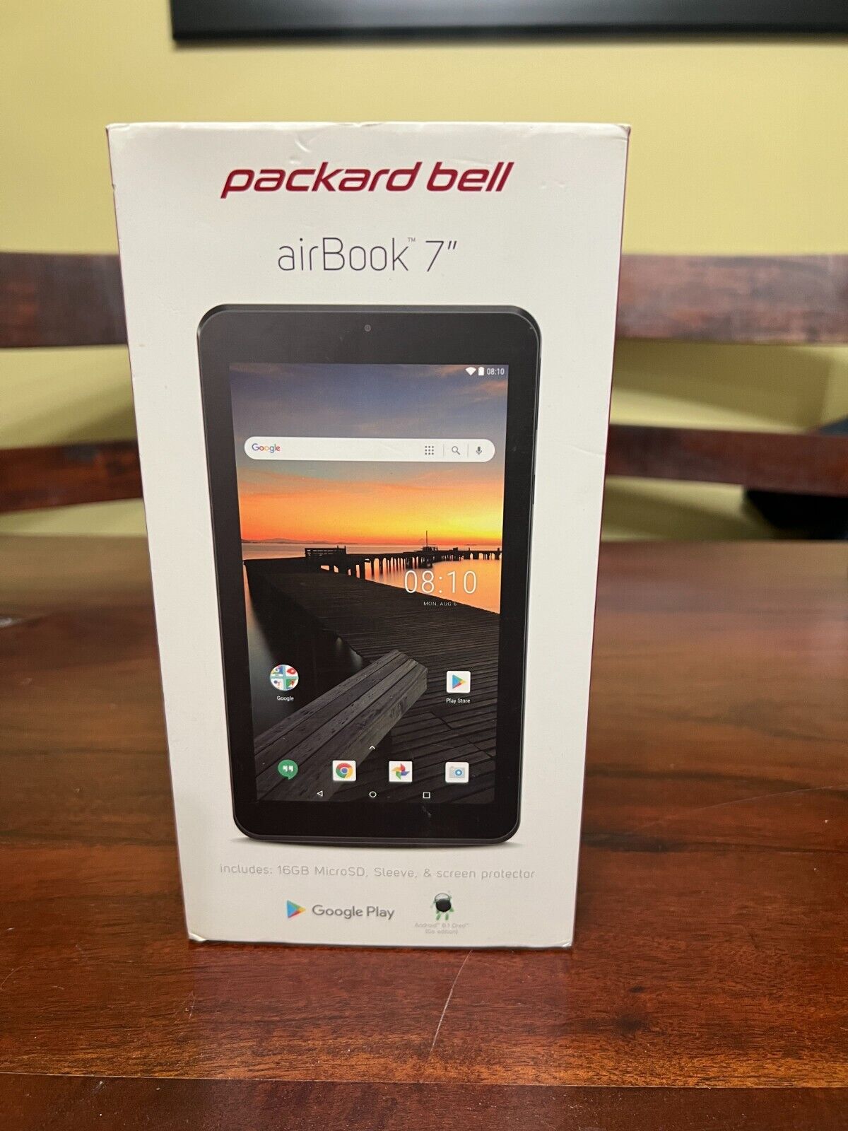 SEALED Packard Bell Airbook 7” Android 8.1 Oreo (Go Ed) Tablet Model M7500 2018 