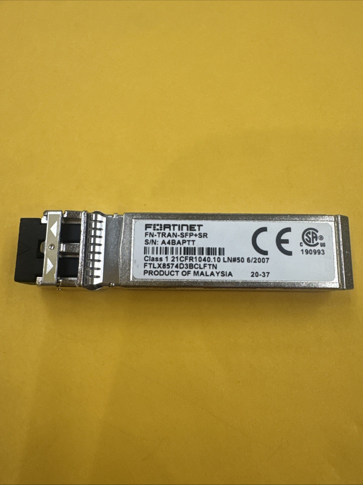 Fortinet  SFP transceiver module  10GbE FNTranSFPSR 30 G2U