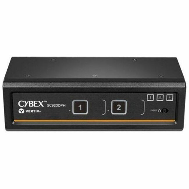 Vertiv Cybex SC900 2 Port DisplayPort KVM Switch SC920DPH400