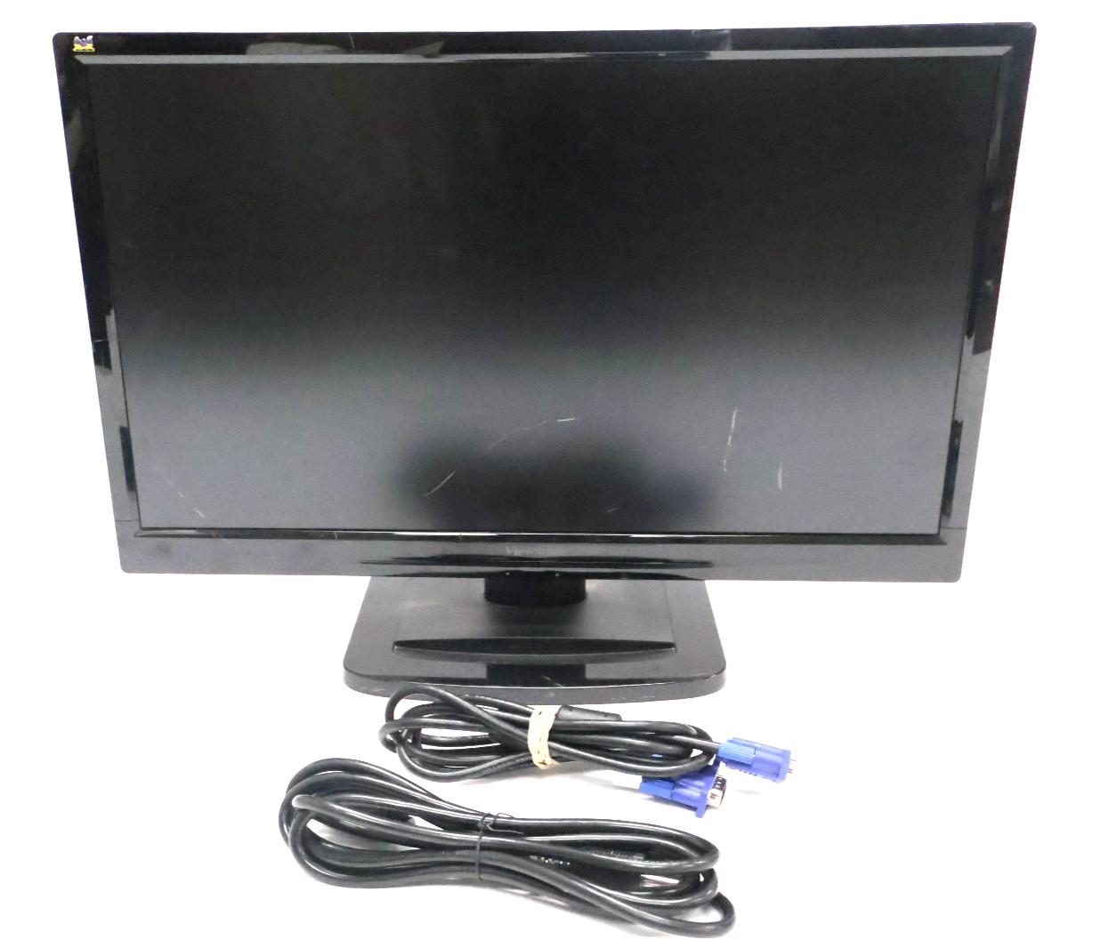 ViewSonic VA2249S 21.5" Black LCD Monitor w/Cables and Stand "READ"