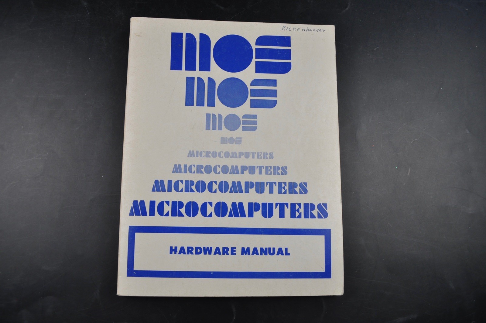 MOS Technology Microcomputers Hardware Manual – Vintage Original Book 1976