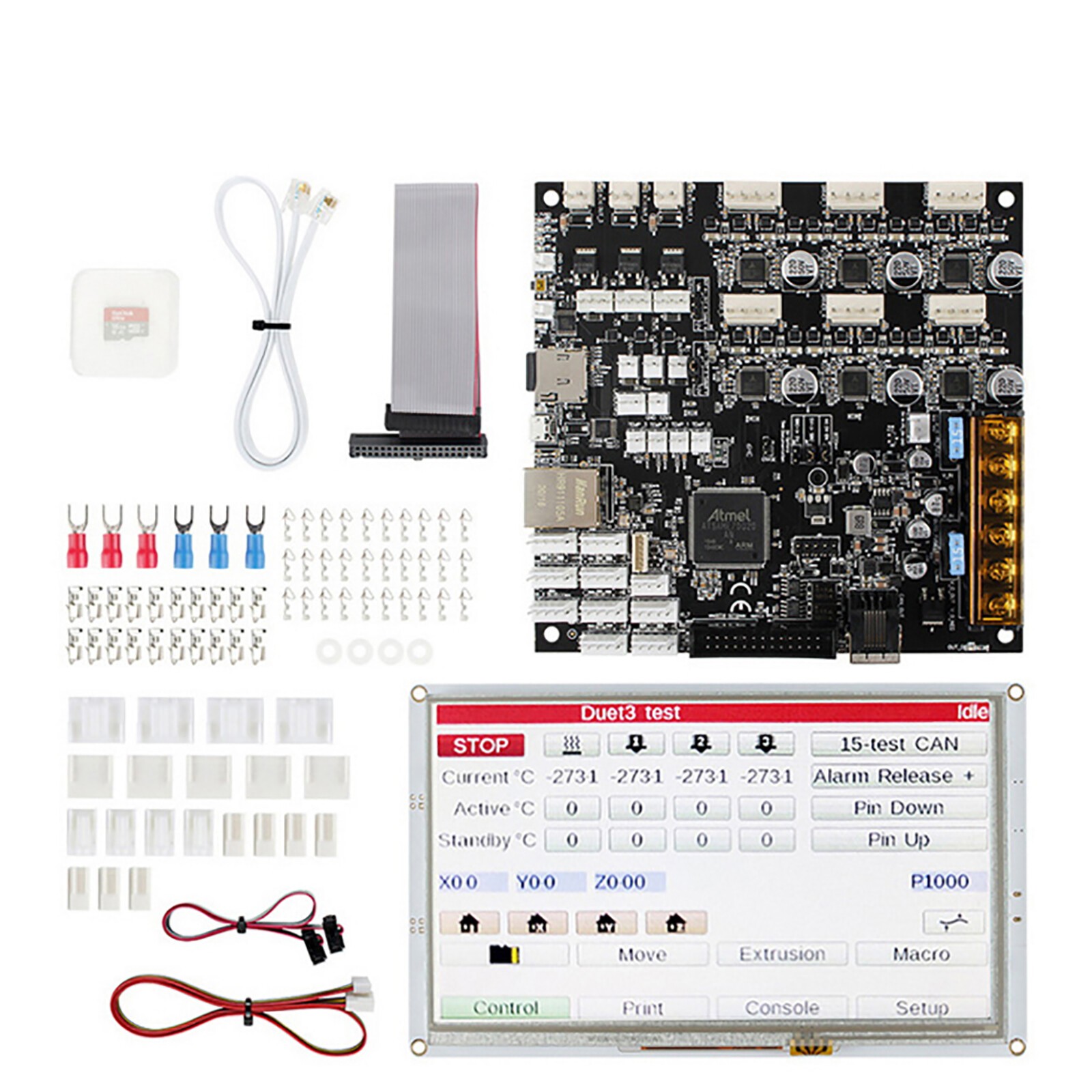 3D Printer Motherboard Mainboard Control Expansion Board DUET3 6HC+7i Display