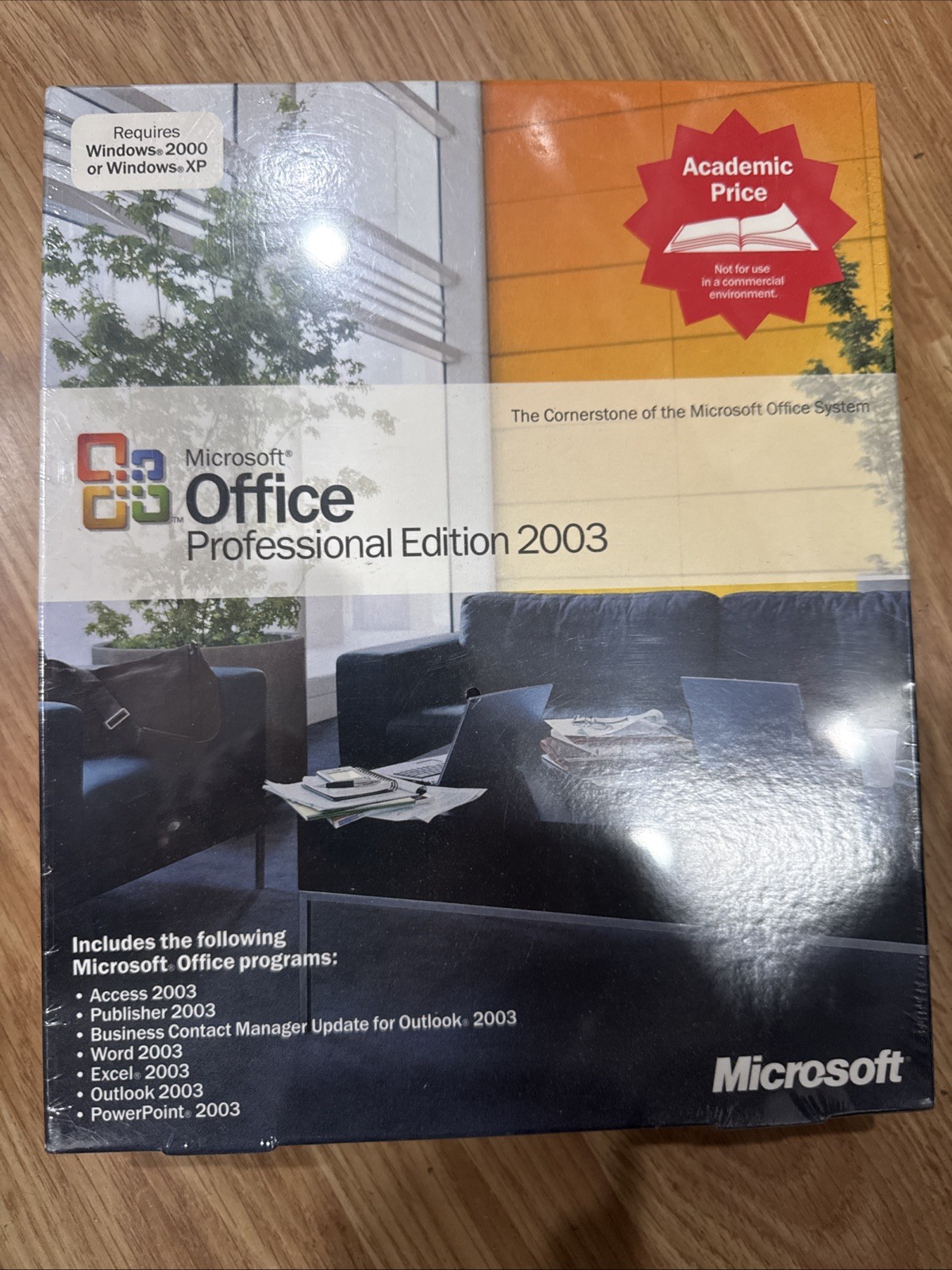 Microsoft Office Professional Ed 2003 Home Use Full CD-ROM Word Excel Powerpoint
