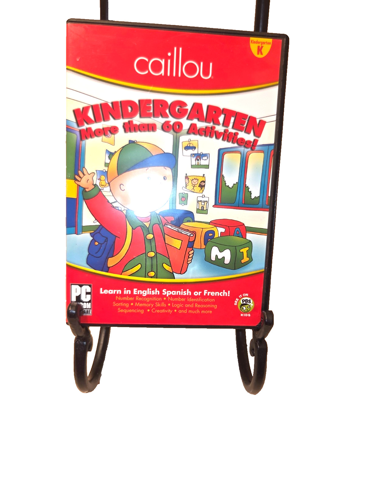 Caillou - Kindergarten   (Software, cd, 2011) Cosmi - More than 60 Activities