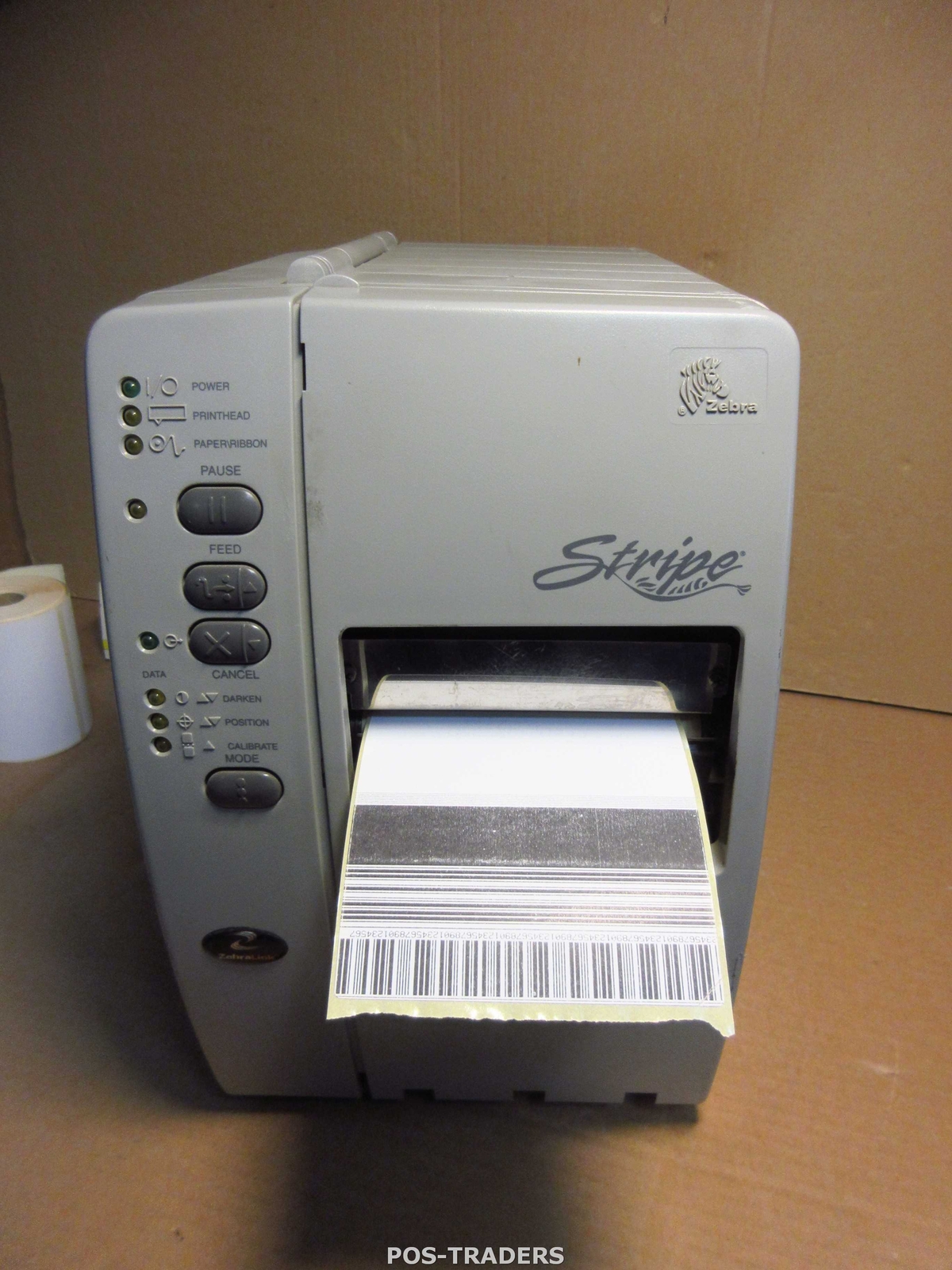 Zebra Stripe S400 DT/TT Parallel Serial Barcode 104mm Label Printer TESTED OK