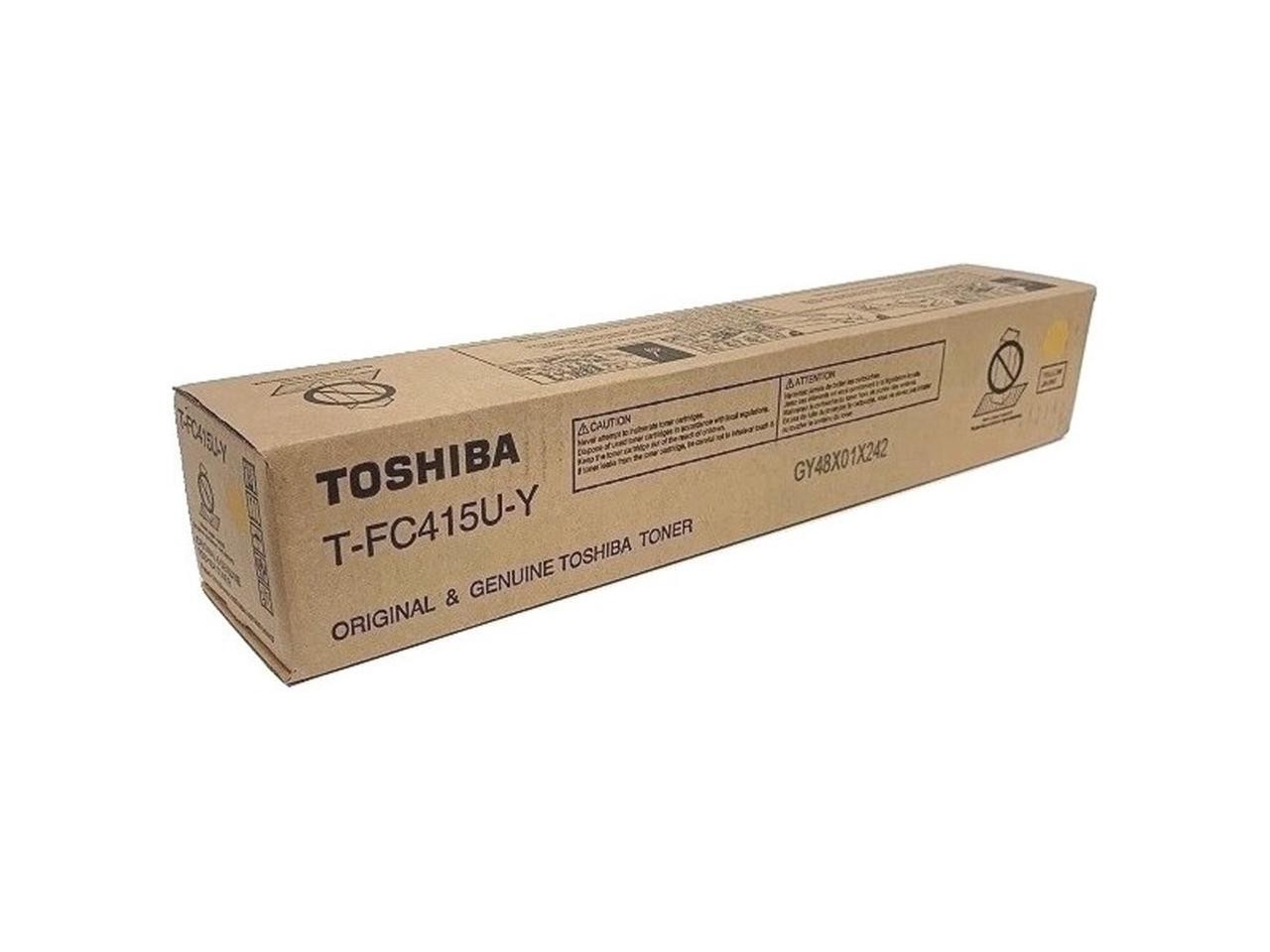 Toshiba Original Toner Cartridge - Yellow - Laser - 33600 Pages - 1 Each