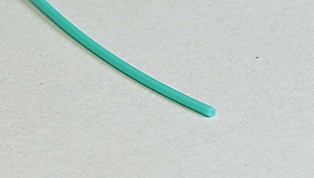 10M 2mm Aqua Fiber Optic Cable Bulk Raw Furcation Tubing Jacketing Patch Cable