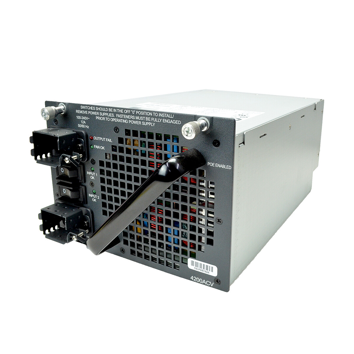 Power Supply Cisco Astec AA24410 PWR-C45-4200ACV Dual Input 4200W Power Supply Module