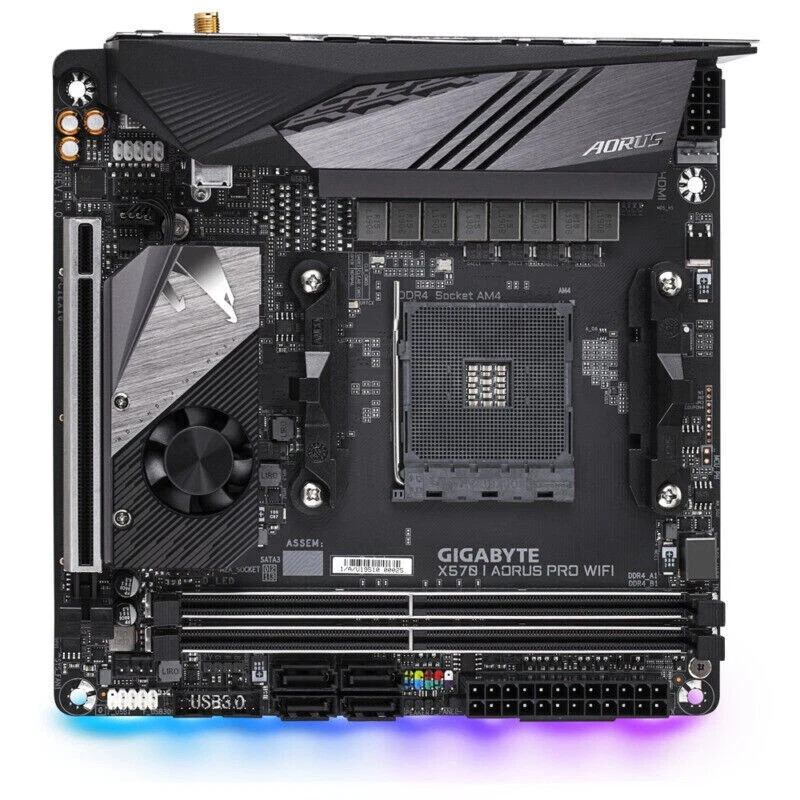 Gigabyte X570 I AORUS PRO WIFI AM4 DDR4 M.2 Mini-ITX Motherboard