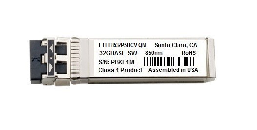 Qlogic Marvel FTLF8532P5BCV-QM compatible 32GFC 850nm LC 125m over MMF 
