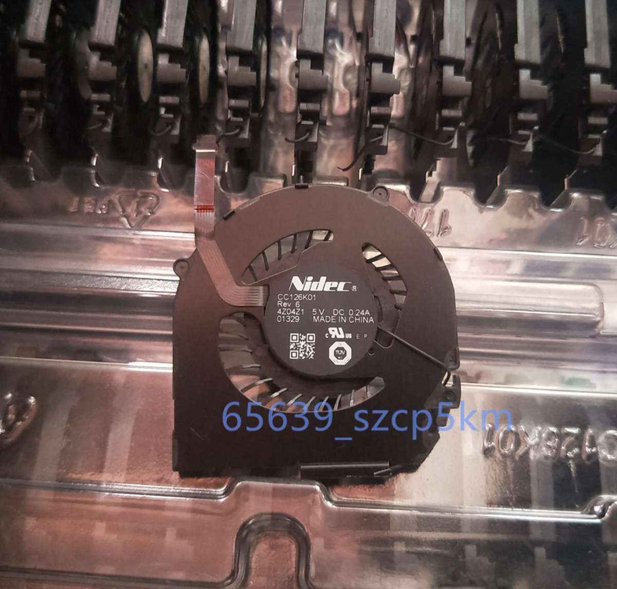 1PCS Nidec CC126K01 CC126KO1 5V 0.24A For Lenovo CPU COOLING FAN 
