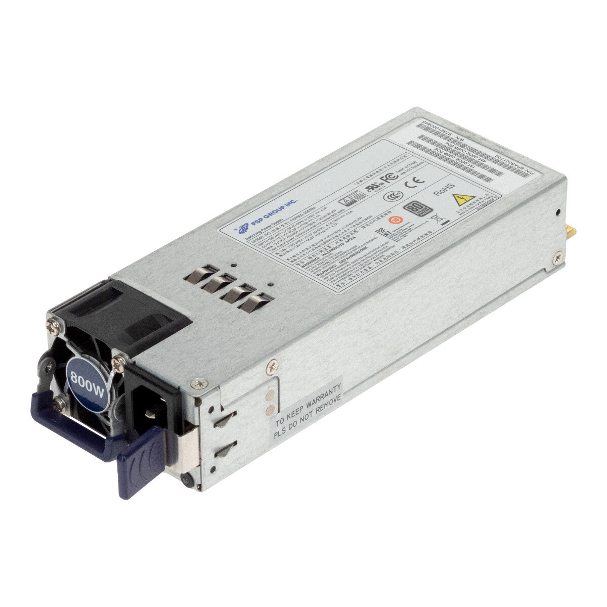 POWER SUPPLY FSP FSP800-20ERM 800W 9PA8001700 80+ PLATINUM PSU FOR TRACK SERVER