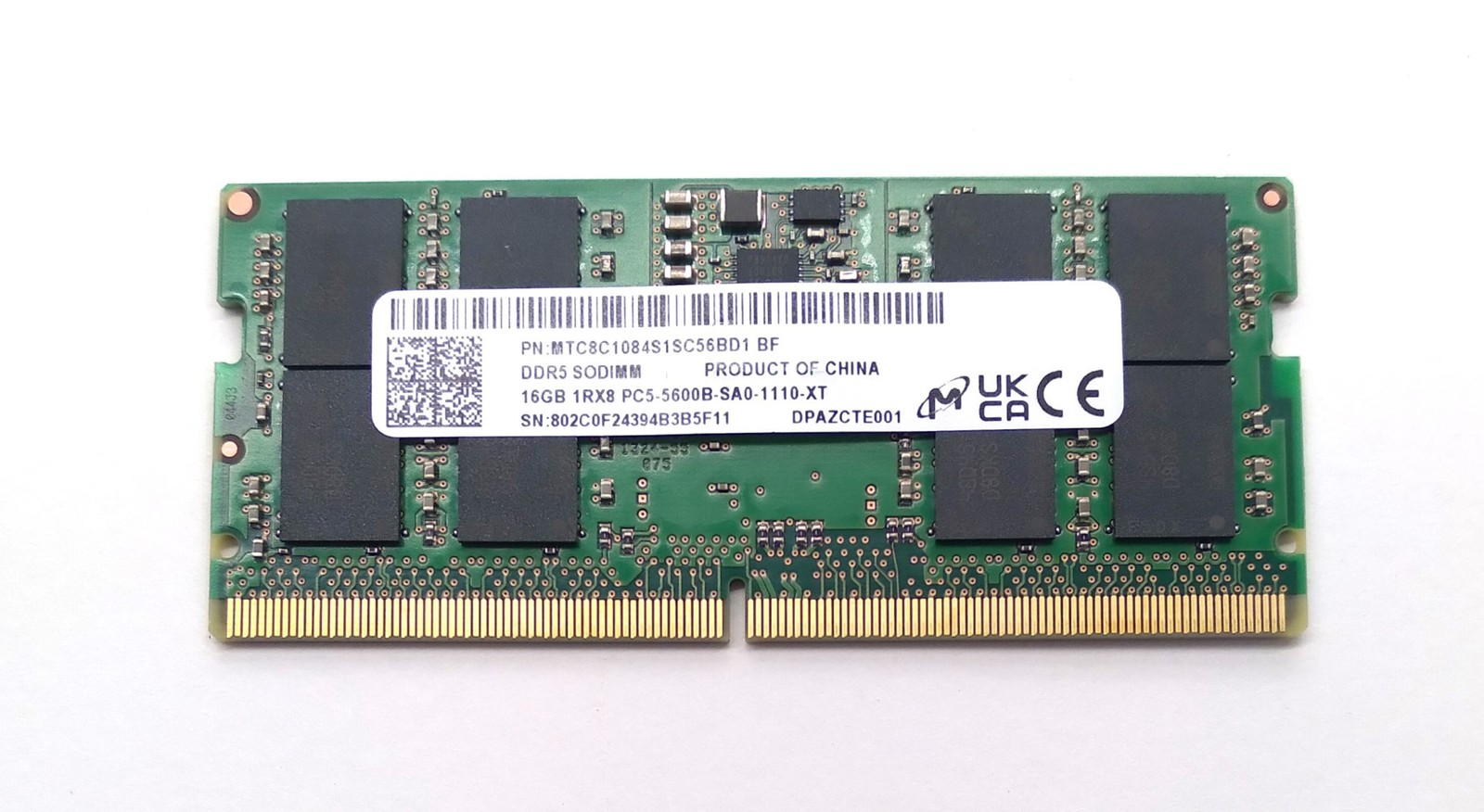 Micron MTC8C1084S1SC56BD1 Memory